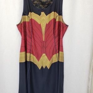 Torrids DC comics Wonder woman reversible dress